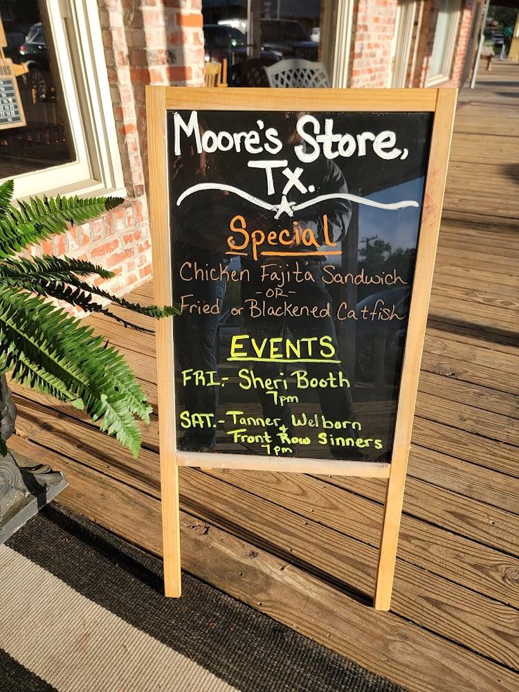 Moore's Store, Texas Menu image 2